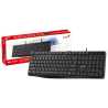 Genius KB-117S Wired AI Copilot Silent Keyboard, USB Plug and Play, 11 Multimedia Function Keys, Full Size UK Layout Design for 