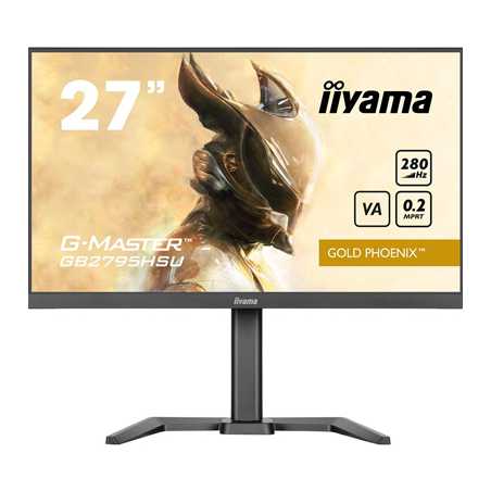 iiyama G-MASTER GB2795HSU-B1 27 inch IPS Monitor, Full HD, 0.2ms, HDMI, DisplayPort, HDCP, USB Hubx4, Freesync, 280Hz, Speakers,