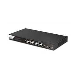 DrayTek VSP1281X-K VigorSwitch P1281x 24 Port Gigabit POE Smart Managed Switch with 4x 10GbE SFP Ports