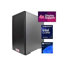 LOGIX Intel Core Ultra 7 AI Powered 20 Core, 3.90GHz (5.50GHz Boost) NPU with 13 TOPS, 32GB Kingston DDR5 Memory, 1TB Kingston N