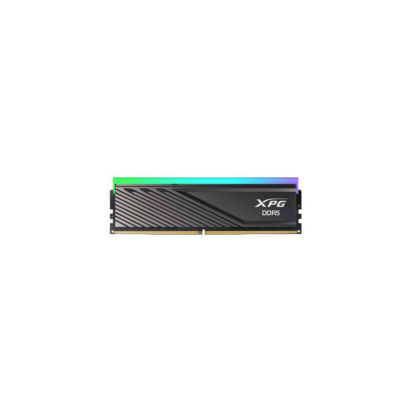 Adata LANCER RGB AX5U6000C3616G-SLABRBK DDR5 6000MHz, 16GB, (1 x 16GB) CL36-38-38, 1.35v, Retail, Black RGB System Memory