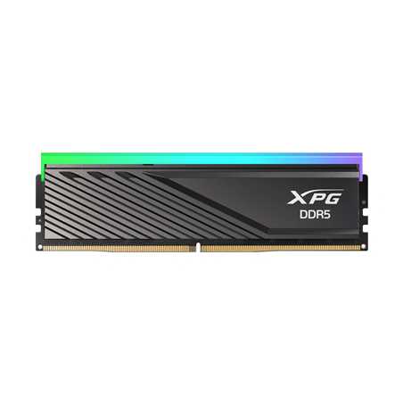 Adata LANCER RGB AX5U6000C3616G-SLABRBK DDR5 6000MHz, 16GB, (1 x 16GB) CL36-38-38, 1.35v, Retail, Black RGB System Memory