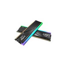 Adata LANCER RGB AX5U6000C3616G-DTLABRBK DDR5 6000MHz, 32GB, (2 x 16GB) CL36-38-38, 1.35v, Retail, Black RGB System Memory