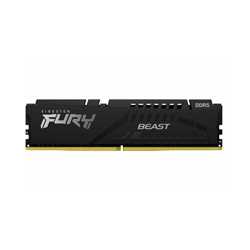 Kingston FURY Beast KF556C40BB-8 8GB System Memory, 5600MT/s, DDR5, CL40, DIMM, Black, AMD EXPO Certified