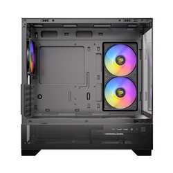 ANTEC CX500M Micro Tower Gaming Case, Black, ARGB, 2  x USB 3.0 / 1 x USB Type-C, Tempered Glass Side Panel, Micro-ATX/ITX