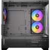 ANTEC CX500M Micro Tower Gaming Case, Black, ARGB, 2  x USB 3.0 / 1 x USB Type-C, Tempered Glass Side Panel, Micro-ATX/ITX