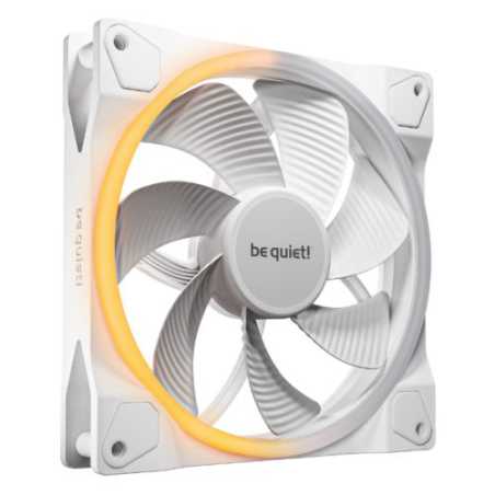 Be Quiet! (BL135) Light Wings 14cm PWM Reverse Blade ARGB Case Fan, Rifle Bearing, 20 LEDs, Front & Rear Lighting, Daisy-Chain, 