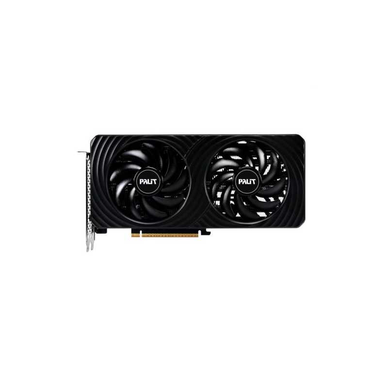 Palit RTX5060 Ti DUAL OC, PCIe5, 8GB DDR7, HDMI, 3 DP, 2632MHz Clock, RGB Lighting, Overclocked
