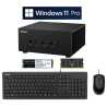 *BUNDLE* Asus Mini PC PN52, Ryzen 9 5900HX, 256GB Gen3 SSD, 8GB DDR4, Asus U2000 KB & Mouse, Windows 11 Pro - Boxed Separately