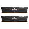 Team T-Force Vulcan 64GB Kit (2 x 32GB), DDR5, 6400MHz (PC5-51200), CL34, ECC, AMD EXPO & Intel XMP 3.0, PMIC, DIMM Memory, Blac