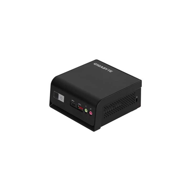 Gigabyte BRIX (GB-BTIP-N150) Barebone Kit, Intel N150 3.6GHz Quad Core CPU, 1 x DDR5 SO-DIMM Slot, 2 x M.2-2280 Slot, 1 x M.2-22