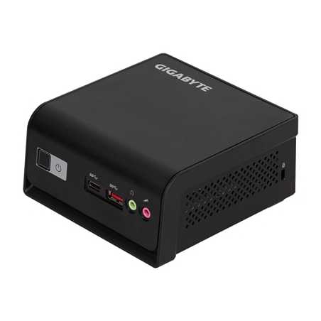 Gigabyte BRIX (GB-BTIP-N150) Barebone Kit, Intel N150 3.6GHz Quad Core CPU, 1 x DDR5 SO-DIMM Slot, 2 x M.2-2280 Slot, 1 x M.2-22