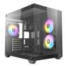 ANTEC CX800 Mid Tower Gaming Case, Black, 270 Full-view tempered glass, 3 x 120mm ARGB reverse fans, 1x USB 2.0 / 1x USB 3.0, AT