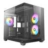ANTEC CX800 Mid Tower Gaming Case, Black, 270 Full-view tempered glass, 3 x 120mm ARGB reverse fans, 1x USB 2.0 / 1x USB 3.0, AT