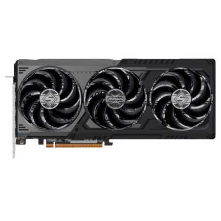 Asrock RX9070 XT Steel Legend Dark 16GB, PCIe5, 16GB DDR6, HDMI, 3 DP, 2970MHz Clock, RGB Lighting