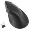 Kensington Pro Fit Ergo MY630 EQ Rechargeable Wireless/Bluetooth Vertical Mouse, Connect to 3 Devices, 2400 DPI, 4 Months Batter