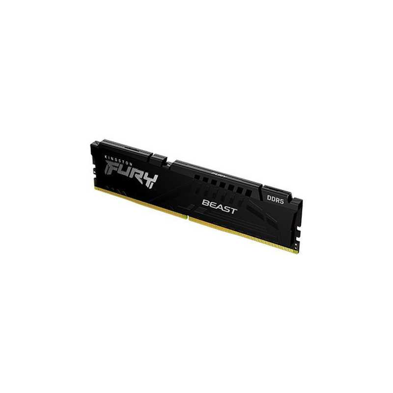 Kingston Fury Beast 32GB, DDR5, 5200MHz (PC5-38400), CL40, 1.25V, ECC, XMP 3.0, PMIC, DIMM Memory