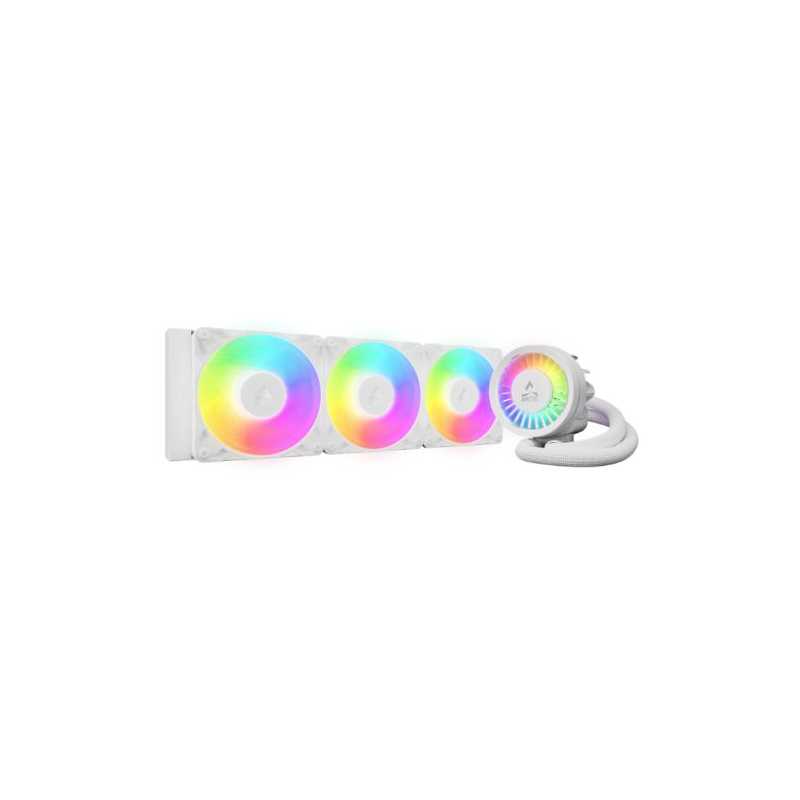 Arctic Liquid Freezer III Pro A-RGB 360mm Liquid CPU Cooler, P12 Pro PWM Fans & PWM Controlled Pump, White