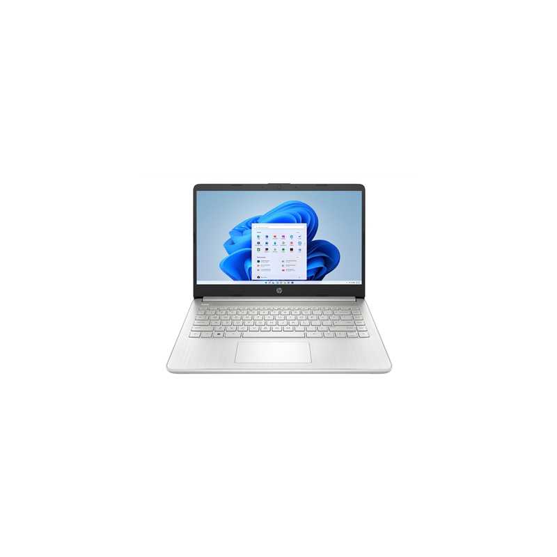 HP 14s-dq5011na Laptop, 14 Inch Full HD 1080p Screen, Intel Core i3-1215U 12th Gen, 8GB RAM, 256GB SSD, Windows 11 Home, Silver