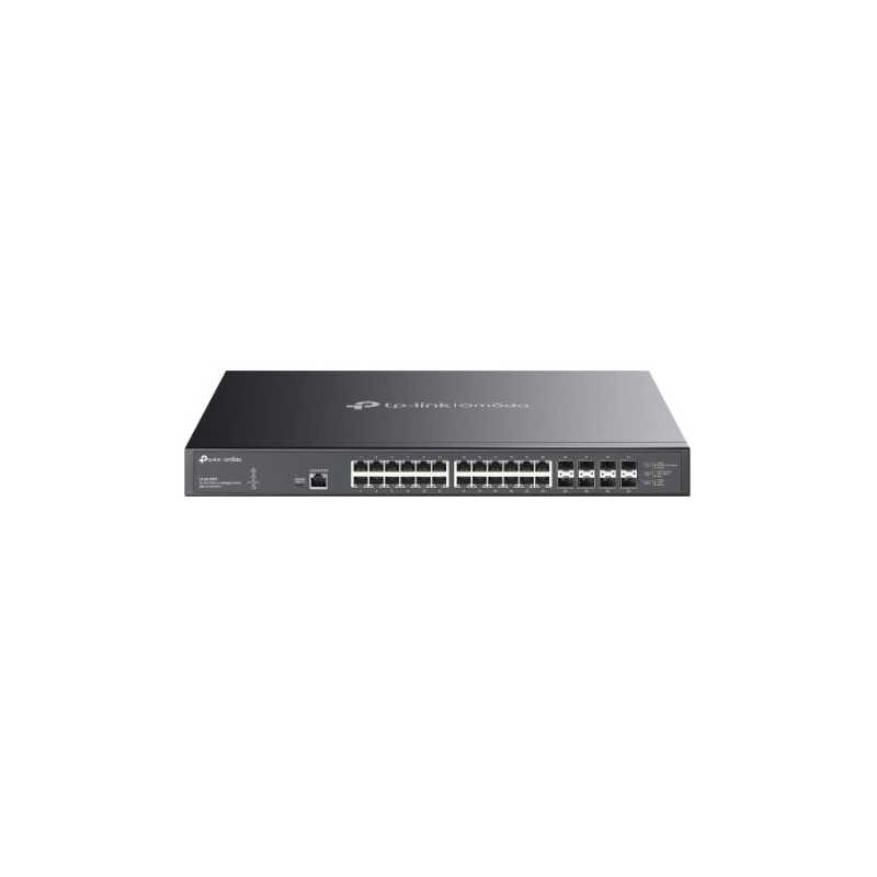 TP-LINK (SX3832MPP) Omada 32-Port 10GE L2+ Managed Switch with 24-Port PoE++, 8x 1/10 Gbps SFP+ Slots, Rackmountable