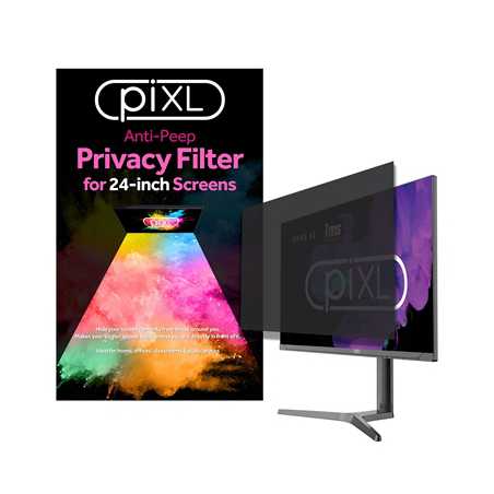 piXL 27-Inch Monitor Anti-Peep Privacy Screen Filter, Anti-Glare, Anti-Static