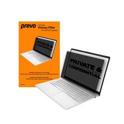prevo 15.6 Inch Anti-Glare Laptop Privacy Screen Filter, Anti-Peep, Anti-Static