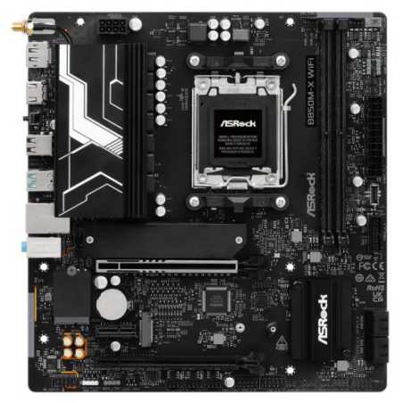 Asrock B850M-X WIFI R2.0, AMD B850, AM5, Micro ATX, 2 DDR5, HDMI, DP, Wi-Fi 6E, 2.5G LAN, 2x M.2