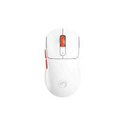 Marvo Scorpion G964W Niro 60 Wireless and Bluetooth USB-C Rechargeable Gaming Mouse (White)
