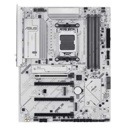 Asus B850 MAX GAMING WIFI W, AMD B850, AM5, ATX, 4 DDR5, HDMI, DP, Wi-Fi 6E, 2.5G LAN, 3x M.2, White