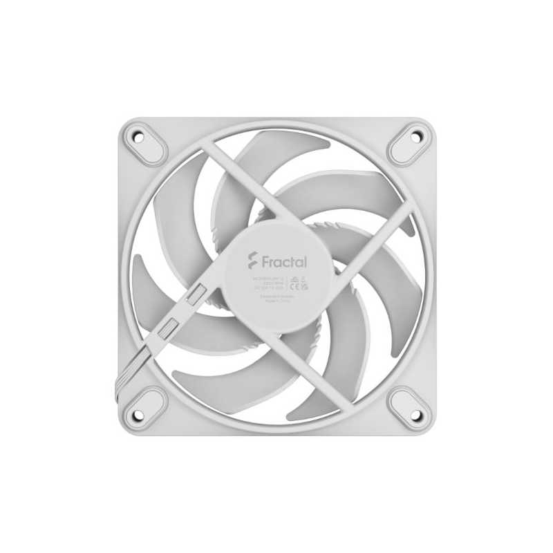 Fractal Design Momentum 12 12cm PWM Case Fan, FDB Bearing, 350-2200 RPM, White