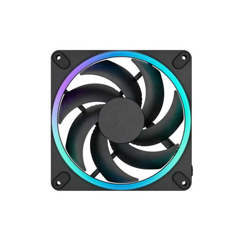 Fractal Design Momentum 14 ARGB 14cm PWM Case Fan, 20 LEDs, FDB Bearing, 350-1800RPM, 8-pin Connector, Black