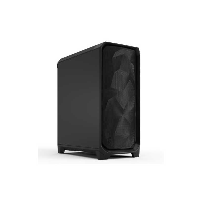 Fractal Design Meshify 3 (Black Solid) Gaming Case, E-ATX, Mesh Front, 3x Momentum 14 Fans, USB-C 20Gbps