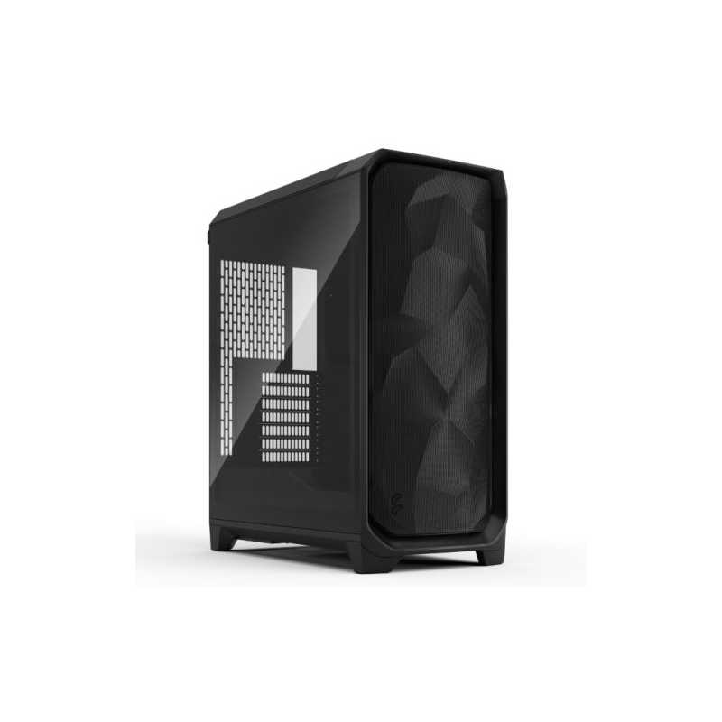 Fractal Design Meshify 3 (Black TG Light) Gaming Case w/ Light Tint Window, E-ATX, Mesh Front, 3x Momentum 14 Fans, USB-C 20Gbps