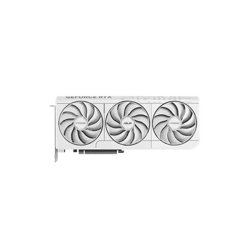Asus PRIME RTX5070 OC, PCIe5, 12GB DDR7, HDMI, 3 DP, 2587MHz Clock, Overclocked, Compact SFF-Ready, White