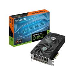Gigabyte NVIDIA GeForce RTX 5060 Ti Eagle OC 16GB GDDR7 Graphics Card, 4608 CUDA Cores, 2617 MHz Core Clock, Dual Fan, 3x Displa