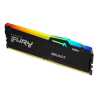 Kingston Fury Beast RGB 16GB, DDR5, 6000MHz, CL36, 1.35V, ECC, PMIC, AMD EXPO & Intel XMP 3.0, Black, DIMM Memory