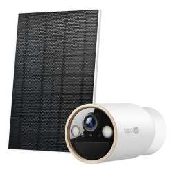 TP-LINK TAPO C460 KIT) Smart Battery-Powered 4K Outdoor Security Camera and Solar Panel, 10000mAh Battery, Colour Night Vision, 