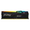 Kingston Fury Beast RGB 32GB, DDR5, 5200MHz, CL40, 1.25V, ECC, PMIC, AMD EXPO & Intel XMP 3.0, Black, DIMM Memory