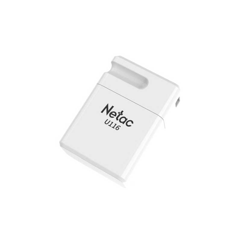 Netac 32GB U116 Ultra Mini USB 3.2 Gen1 Memory Pen, Cap, Lanyard Hole, Software Encryption