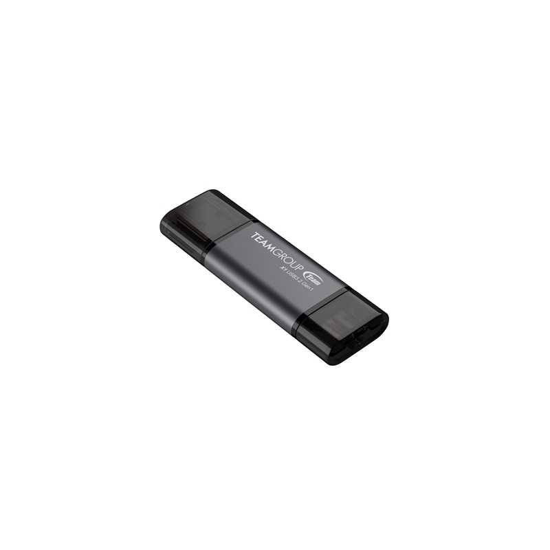 Team TX1364GC01 2 in 1 Dual OTG 64GB Flash Drive, X1 USB 3.2 Gen1, Type C & A, Plug and Play