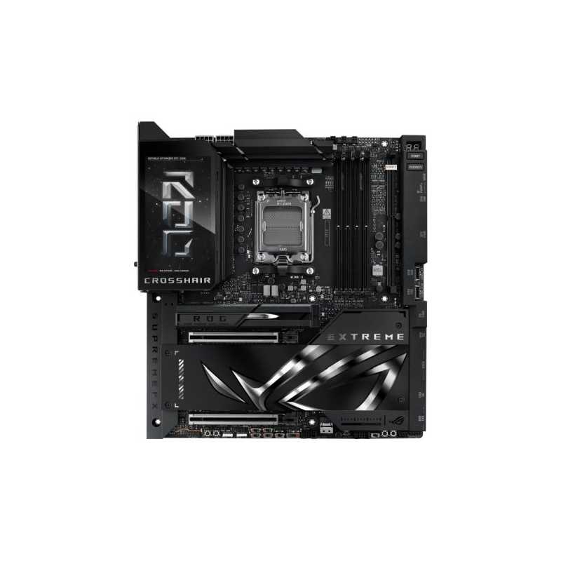 Asus ROG CROSSHAIR X870E EXTREME, AMD X870E, AM5, EATX, 4 DDR5, HDMI, 2 USB4, Wi-Fi 7, 10G & 5G LAN, 5" Colour LCD, 5x M.2