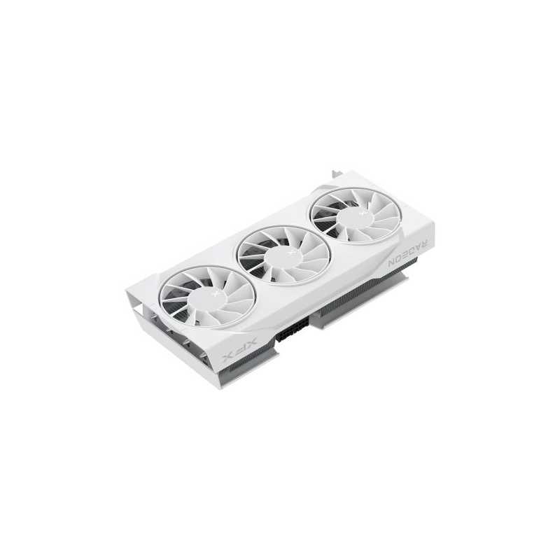XFX Swift RX9070 OC White Triple 90mm Fan Gaming Edition, PCIe5, 16GB DDR6, HDMI, 3 DP, 2700MHz Clock, Overclocked