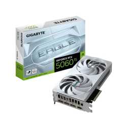 GeForce RTX 5060 Ti EAGLE OC ICE 16BG GDDR7 Graphics Card, 4608 CUDA Cores, 2617 MHz Core Clock, Dual Fan, 3x DisplayPorts / 1x 