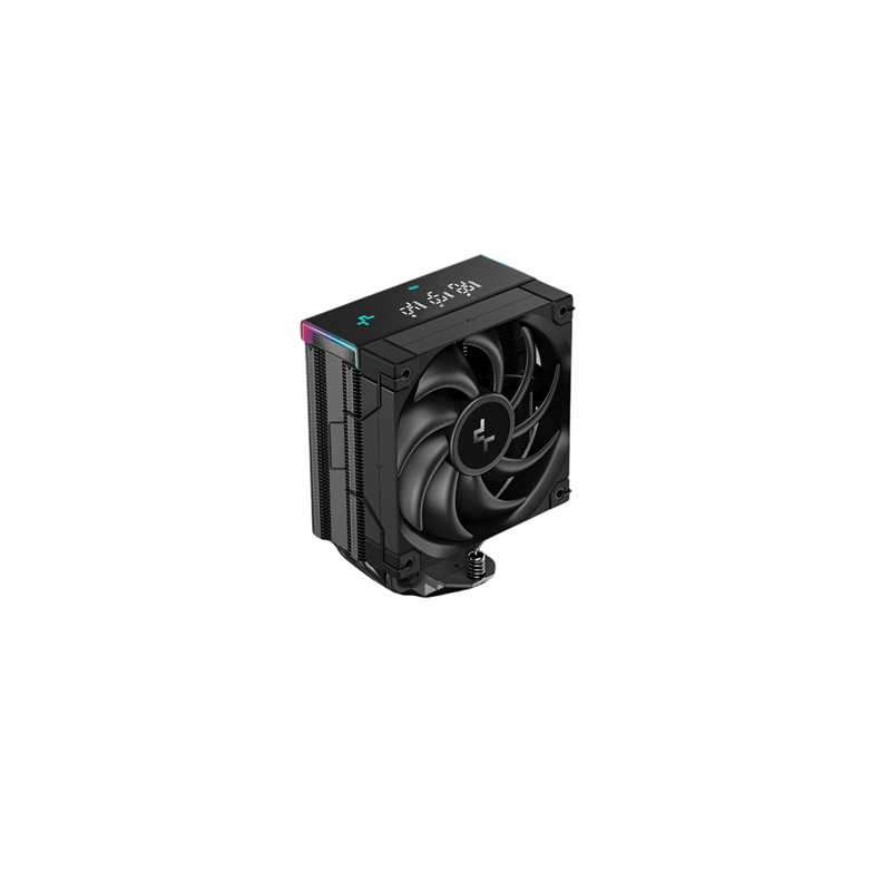 DeepCool AK400 Digital Pro CPU Air Cooler, ARGB Fan & Digital Display, 120mm PWM Fan, 4 Copper Heatpipes, Quiet Operation, Intel