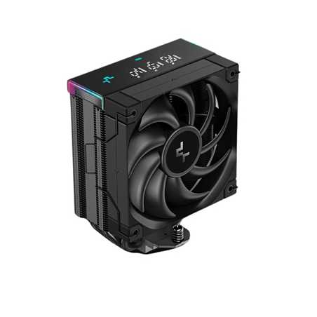 DeepCool AK400 Digital Pro CPU Air Cooler, ARGB Fan & Digital Display, 120mm PWM Fan, 4 Copper Heatpipes, Quiet Operation, Intel