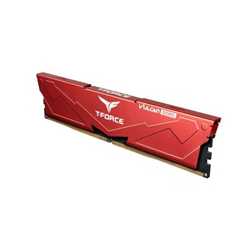 Team T-Force Vulcan FLRD532G5600HC38JDC01 32GB (2x16GB) System Memory, 5600MHz, CL38, DDR5 Kit, Red
