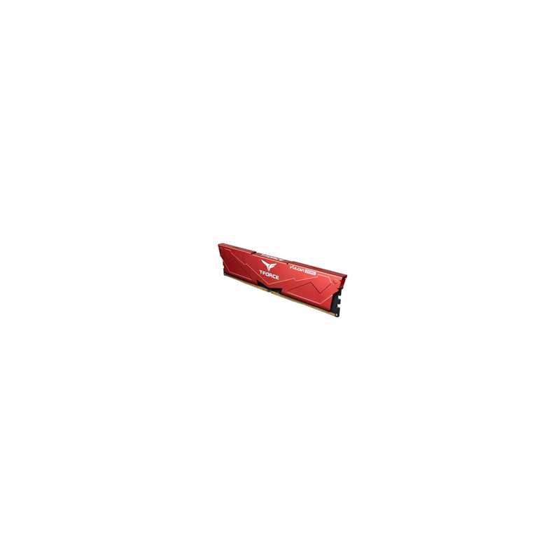 Team T-Force Vulcan FLRD532G5600HC38JDC01 32GB (2x16GB) System Memory, 5600MHz, CL38, DDR5 Kit, Red