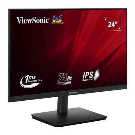 Viewsonic VA240-H-2  23.6 Inch IPS Monitor, Full HD, VGA, HDMI, 75Hz, 1ms, VESA, Tilt