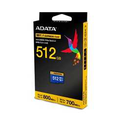 Adata Premier Extreme 512GB microSDXC SD7.1 Express Card, Nintendo Switch 2 Ready