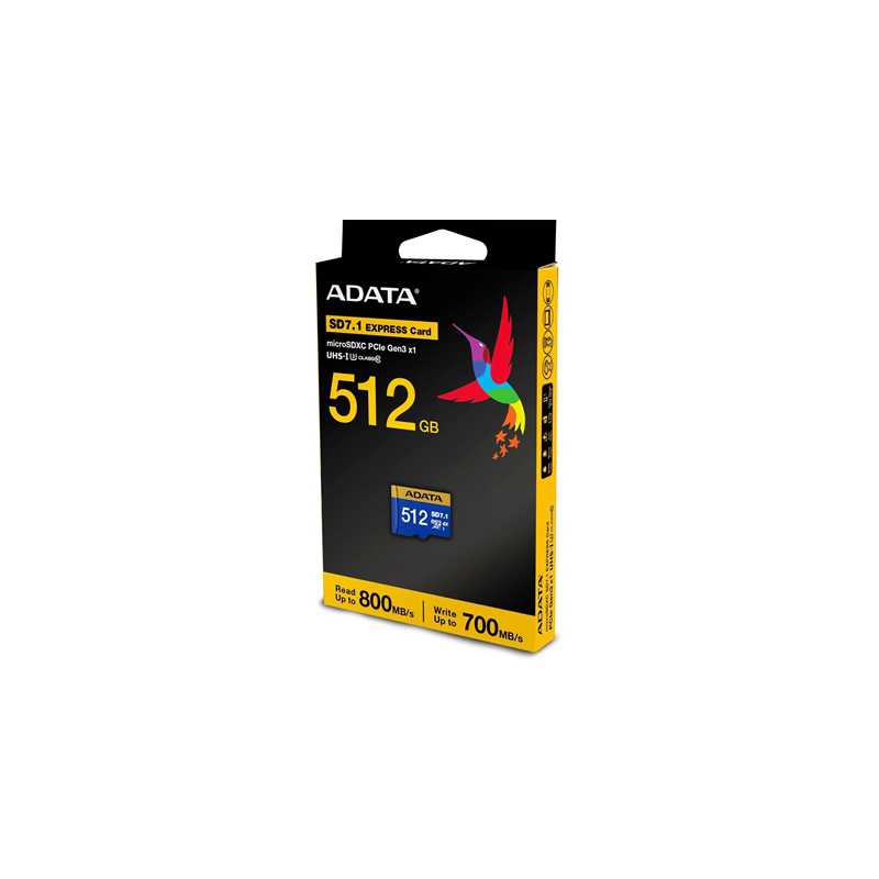 Adata Premier Extreme 512GB microSDXC SD7.1 Express Card, Nintendo Switch 2 Ready